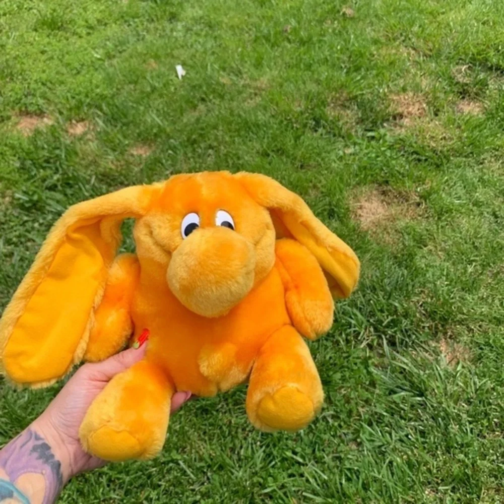 Vintage Kodak‎ Kolorkins Plush Snap 1989 Stuffed Animal Yellow 8